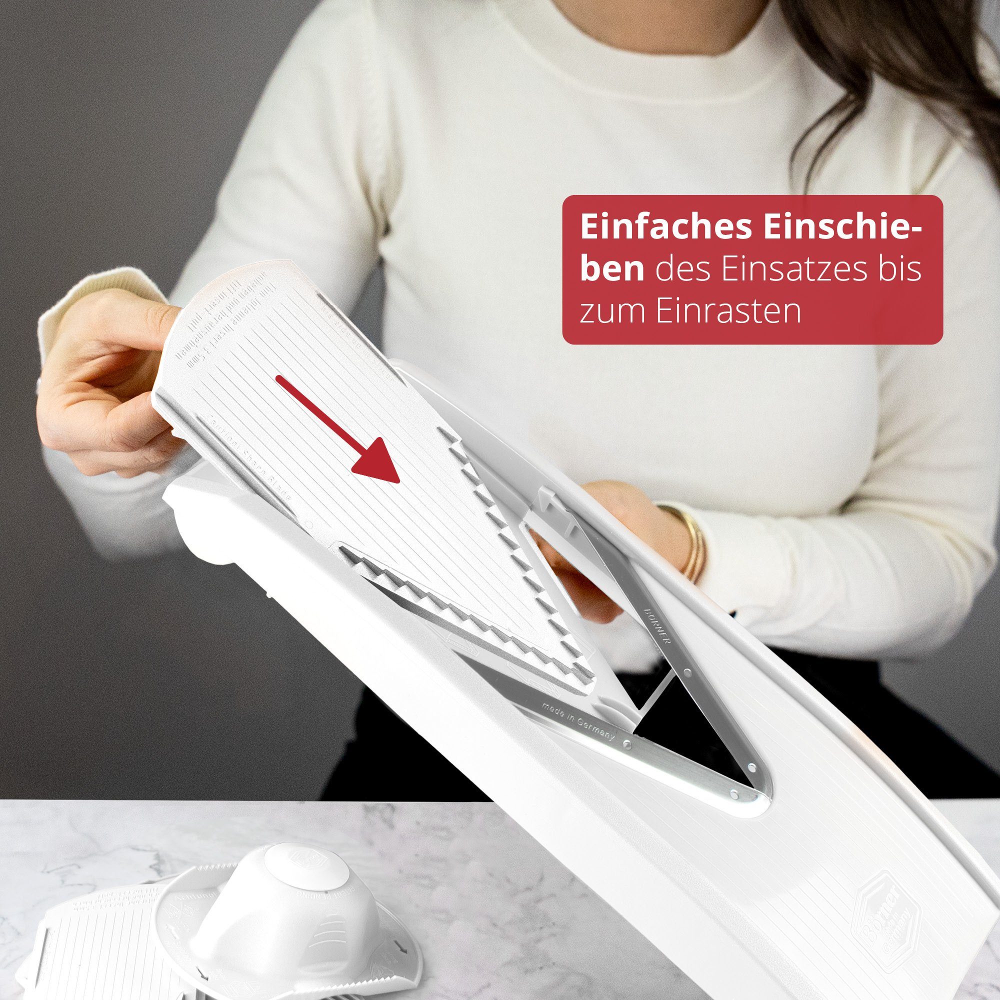 Börner Gemüsehobel Gemüsehobel V1 ClassicLine Basis Set