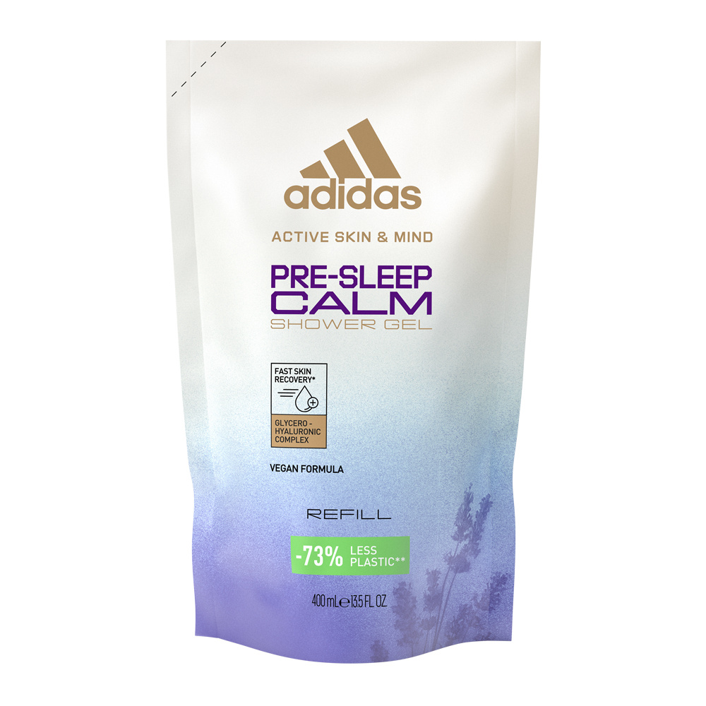 adidas Active Skin & Mind - Recharge Pré-sleepCalm Mixte 400 ML Recharge - Gel Douche