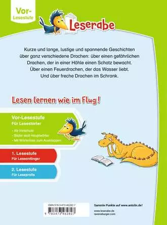 Leserabe - Vor-Lesestufe: Drachengeschichten