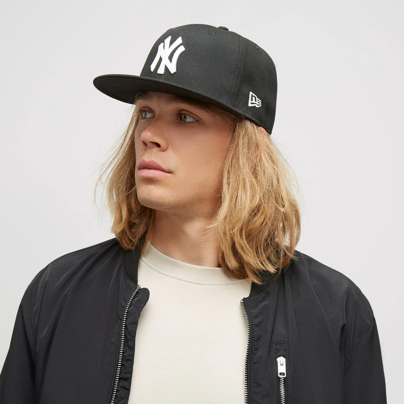 NEW ERA BASECAP MLB BASIC NY YANKEES Schwarz