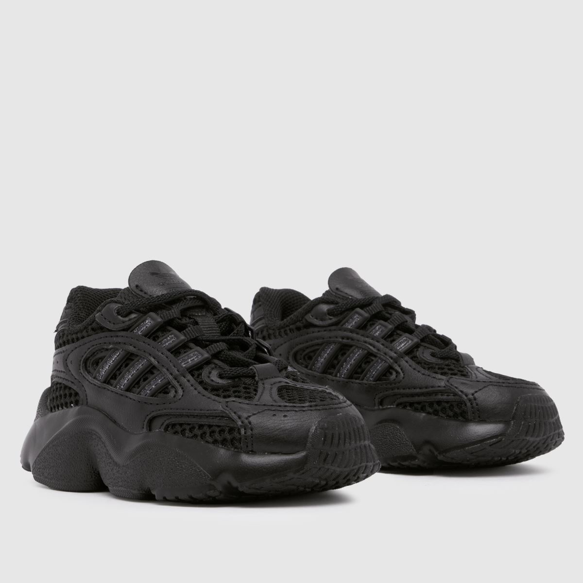 adidas svarta Ozmillen småbarnsskor