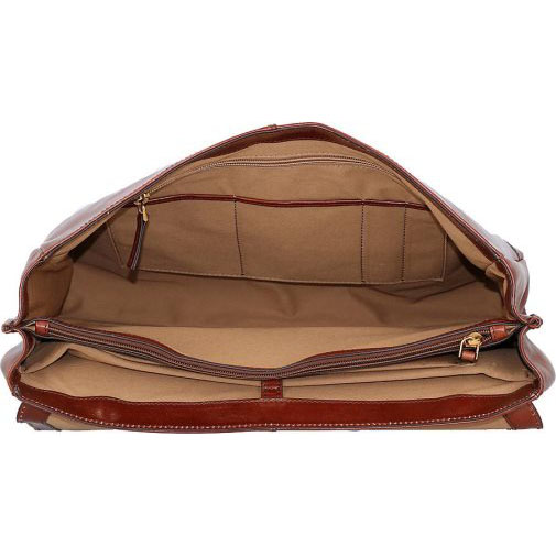 The Bridge Vespucci Aktentasche Leder 40 cm Laptopfach