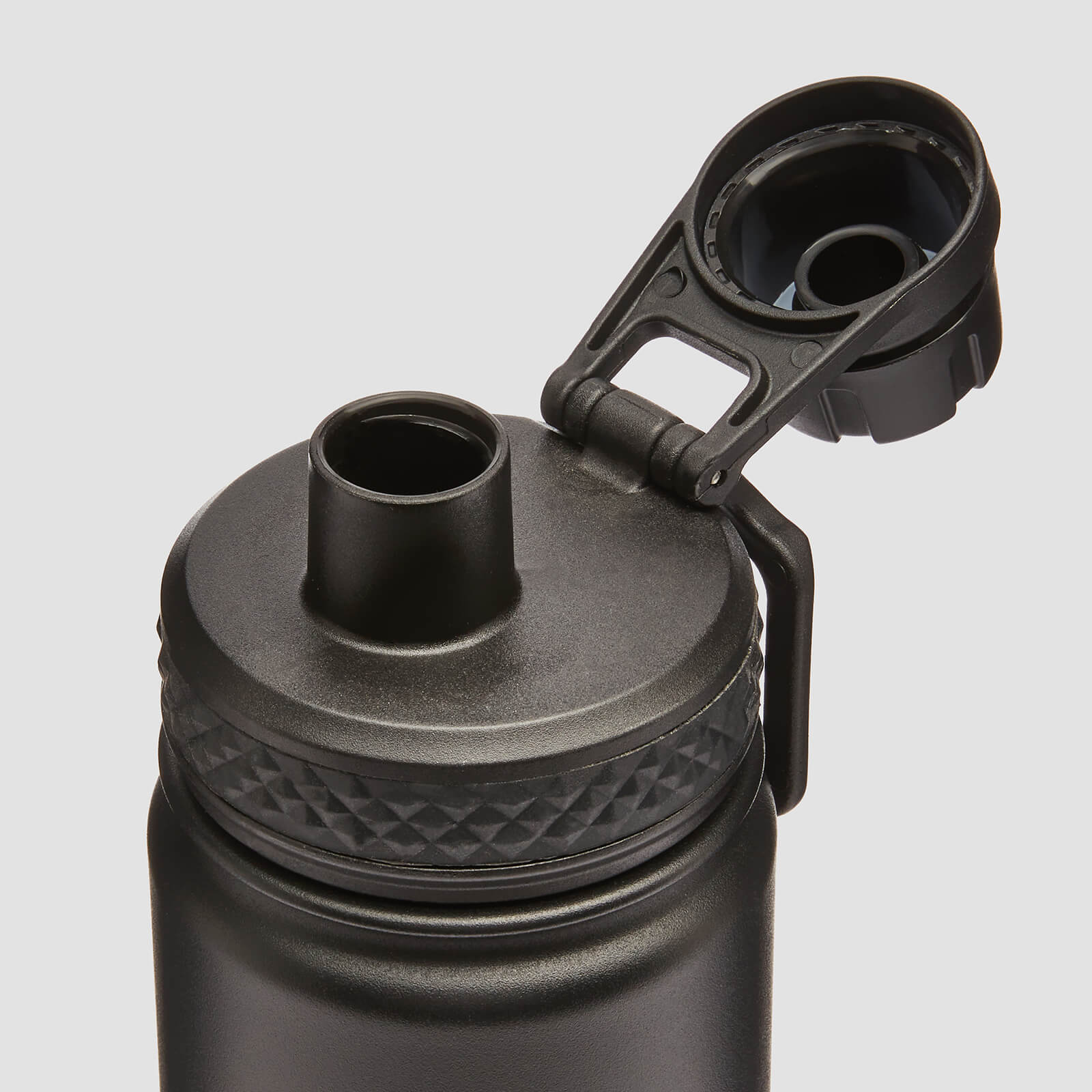 Bouteille d’eau en acier inoxydable de taille moyenne MP – Noir – 500 ml