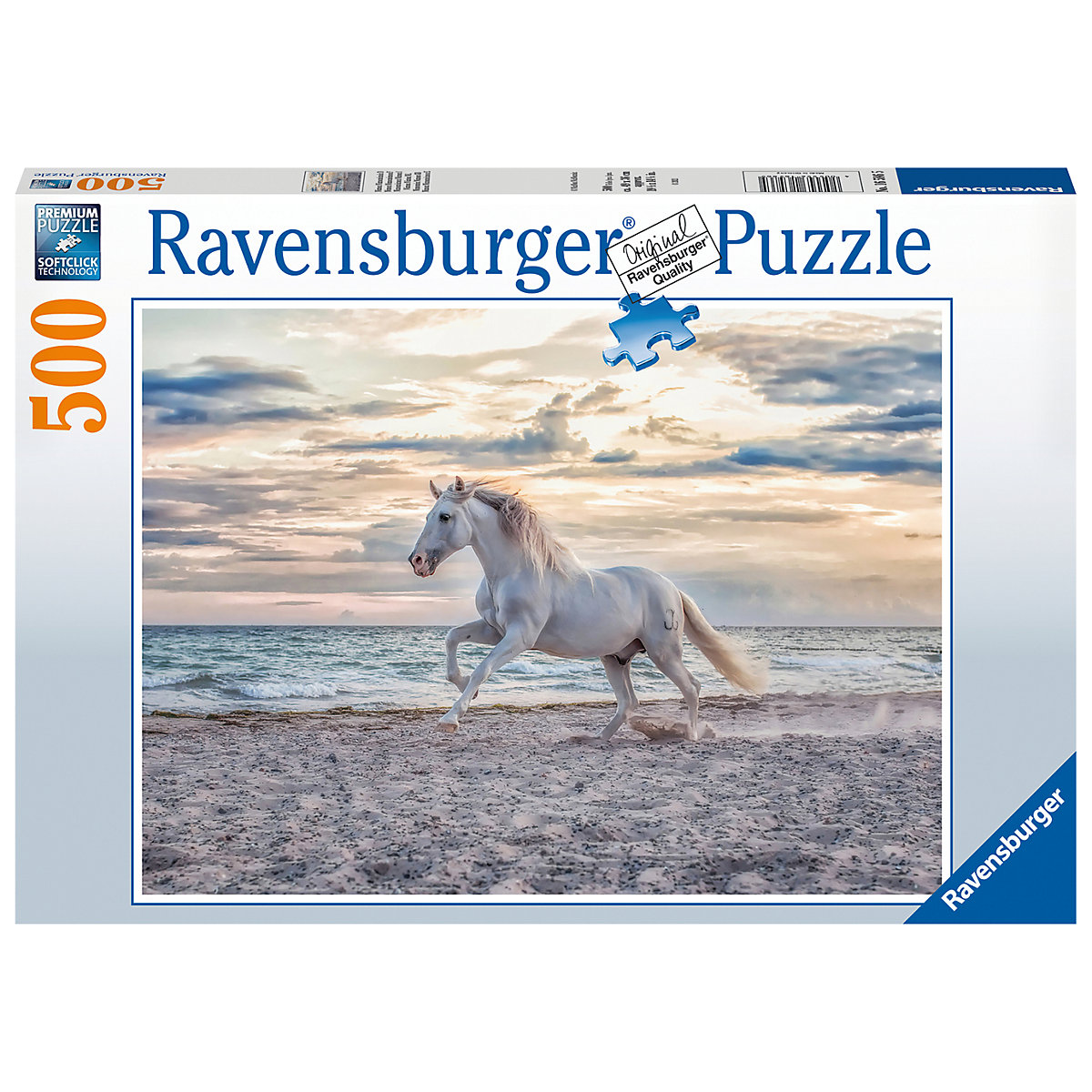 Puzzle Pferd am Strand, 500 Teile