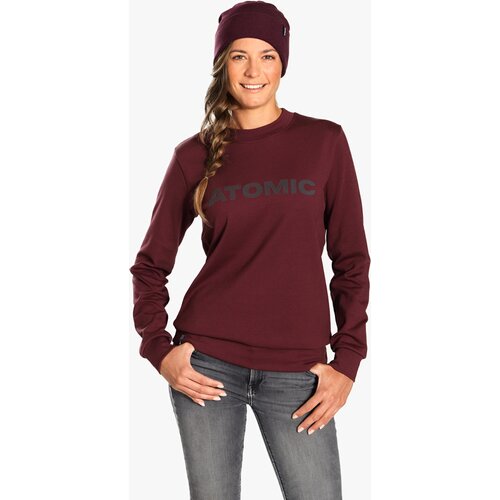 HERREN PULLOVER SWEATER-MAROON
