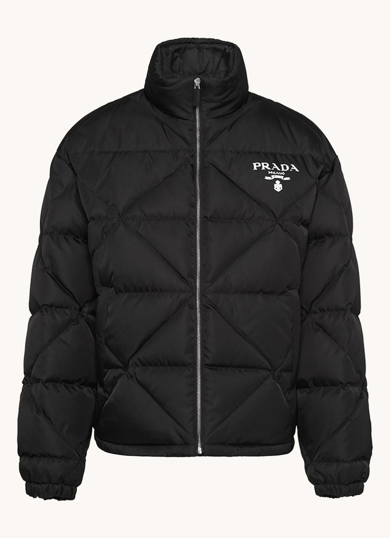 Prada prošivena jakna s logom