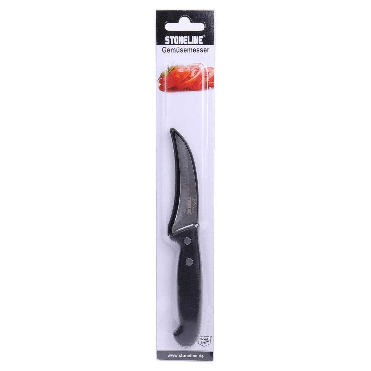 STONELINE® 18,8 cm Gemüsemesser, mit Klingenschutz