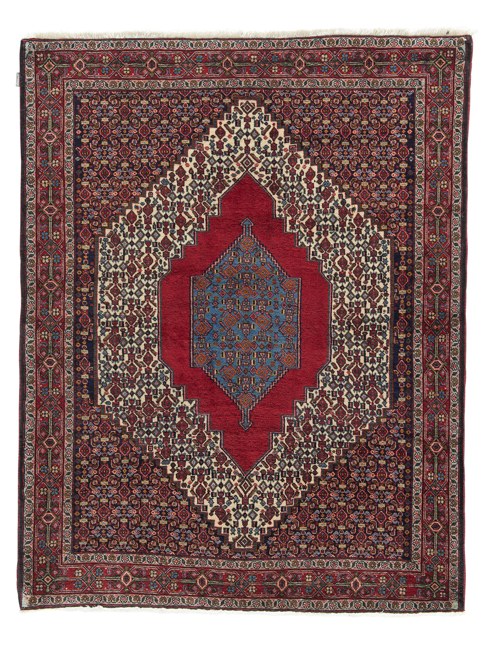 Senneh ca. 130 x 165 cm, Unikat / Einzelstück