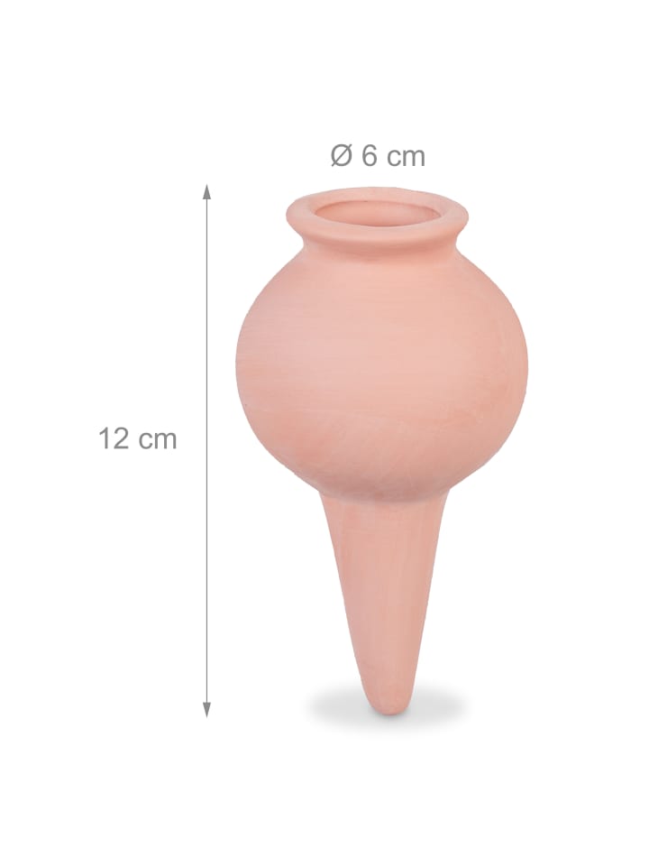 relaxdays 6 x Tonkegel in Terrakotta günstig kaufen onesize