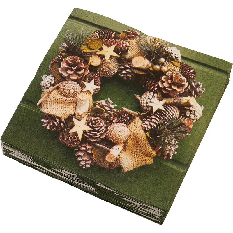 Vie Eco Servietter 20-pk 33x33 cm, julemotiv
