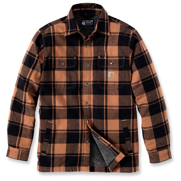 Carhartt - Flannel Sherpa-Lined Shirt Jacket - Freizeitjacke