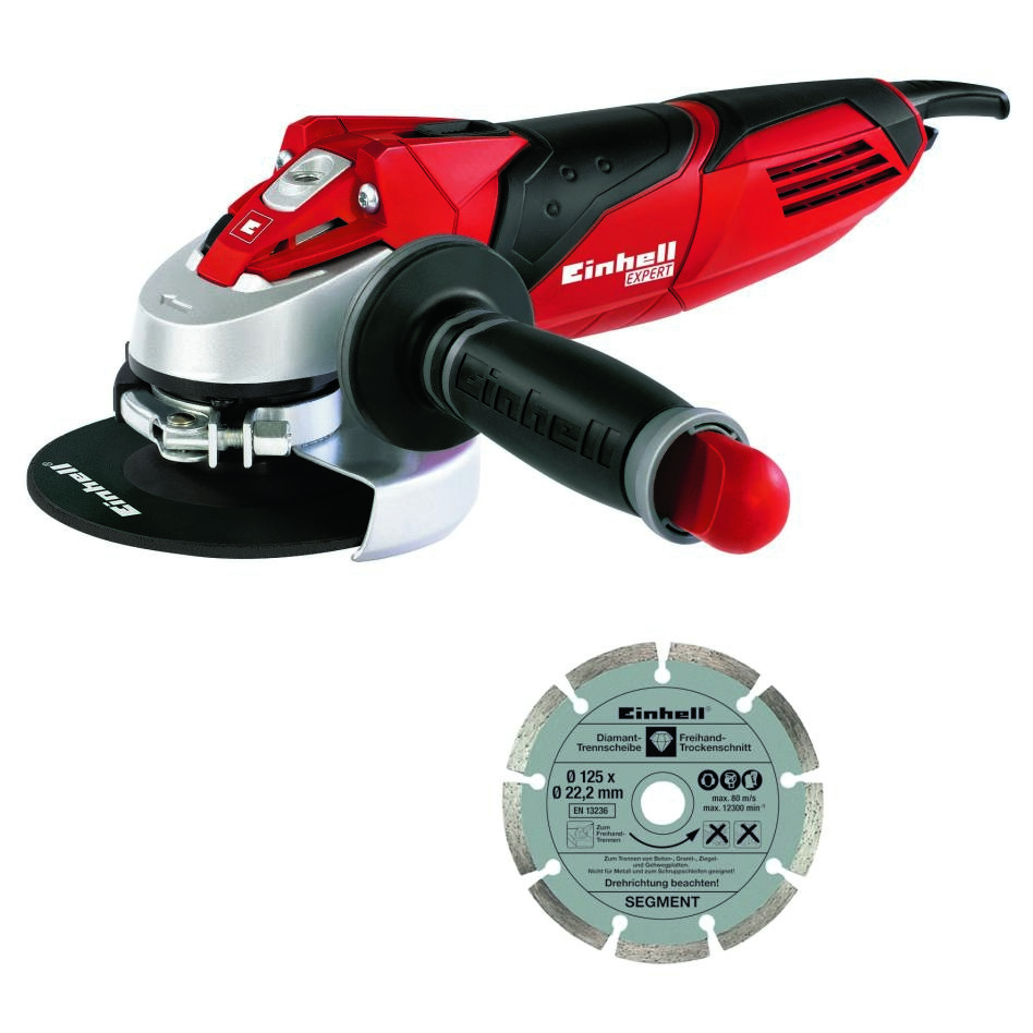 Einhell 4430885 TE-AG 125/750 készlet sarokcsiszoló 125 mm 750 watt