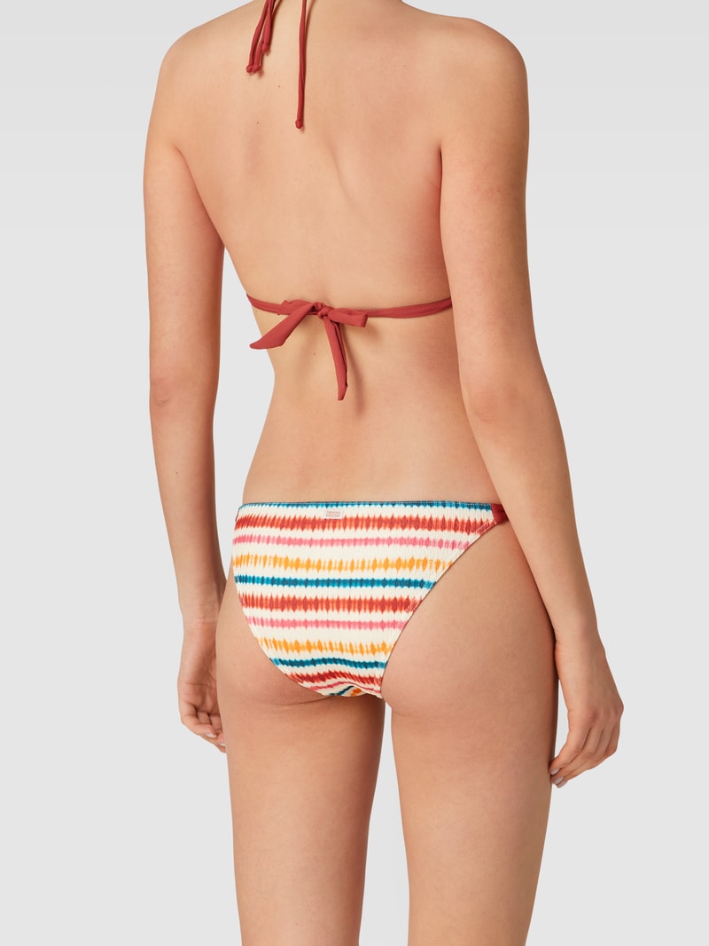 Bikini-Slip mit Strukturmuster Modell 'DASIA' in offwhite