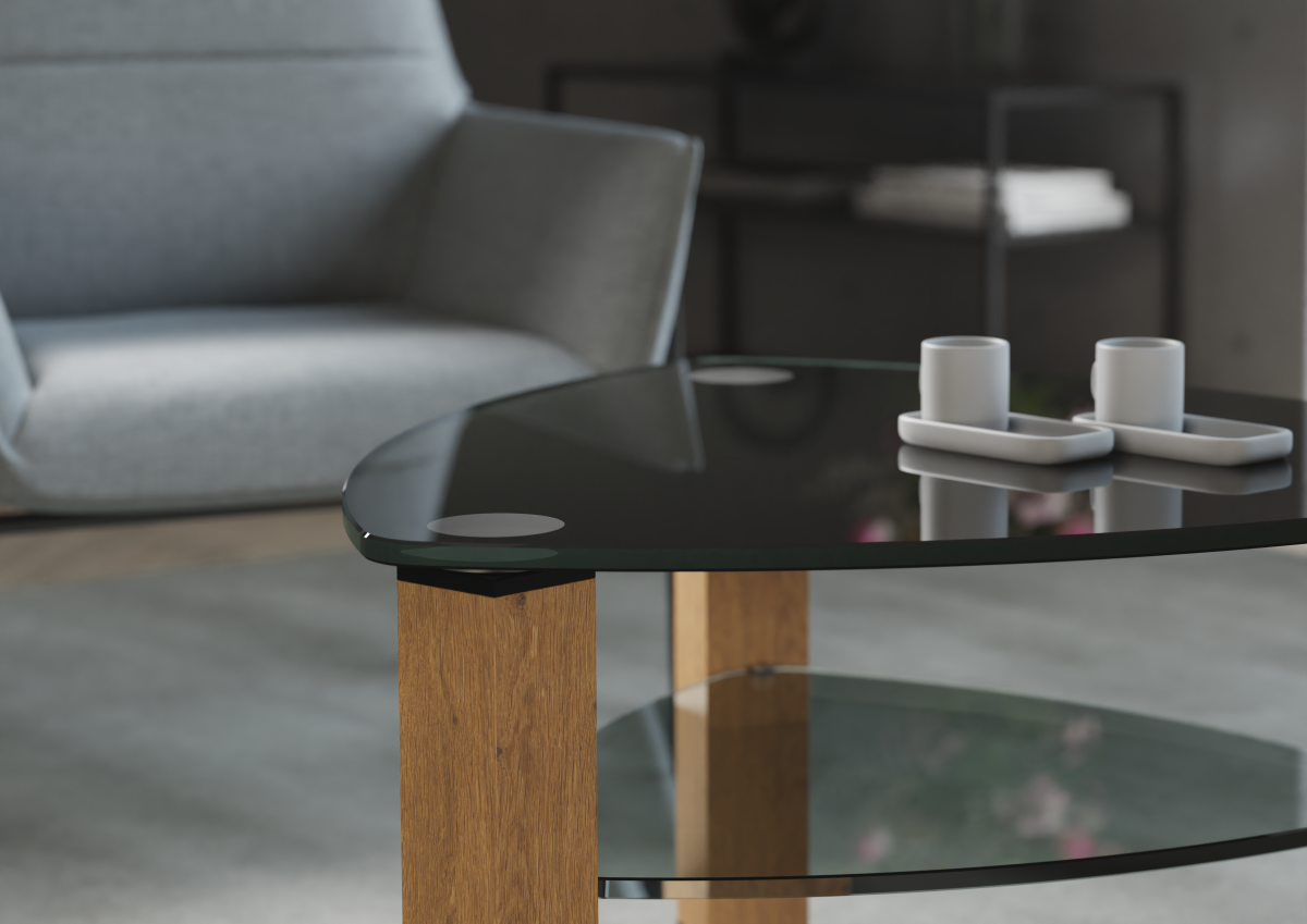 Couchtisch Rimini Wankel