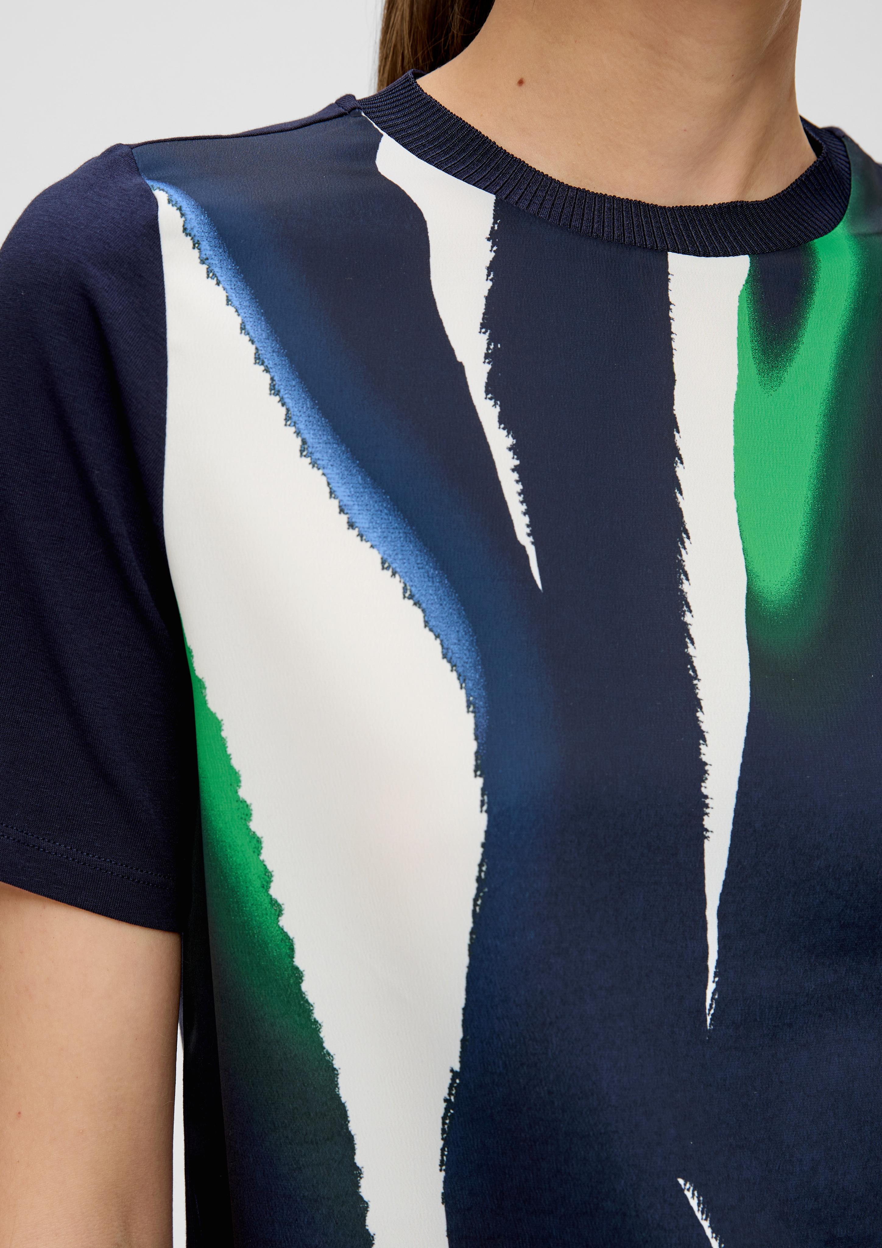 T-Shirt mit Frontprint  2141525-75D1