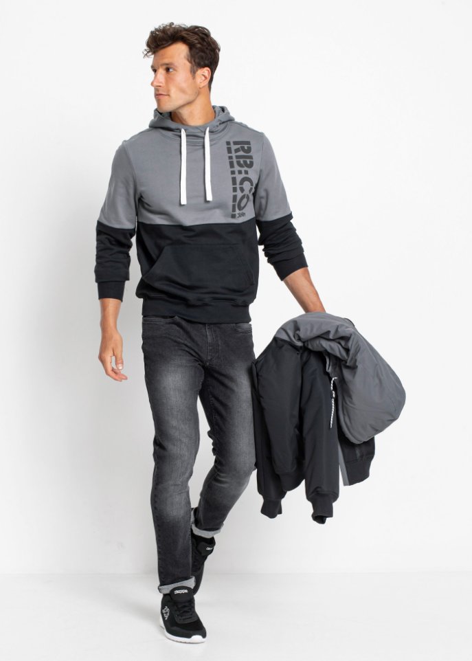 Kapuzensweatshirt, Slim Fit