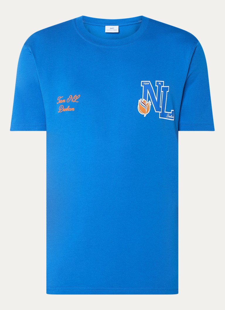 Denham T-shirt with logo and back print