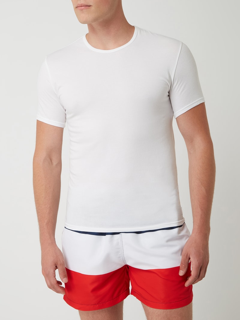 T-Shirts mit Rundhalsausschnitt - 2er-Pack in weiß