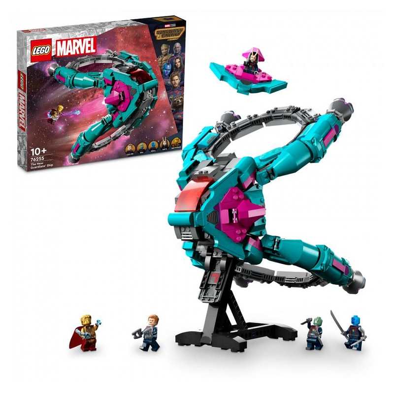 76255 Le nouveau vaisseau des gardiens LEGO® Marvel