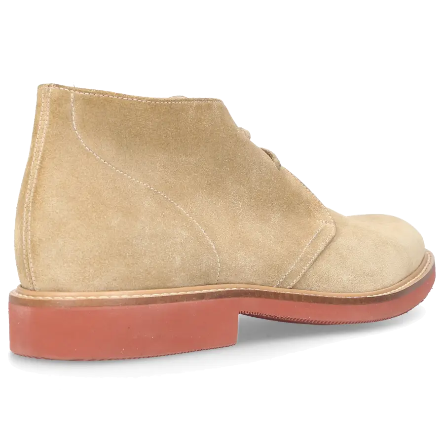 Budapester - Stiefel 51070 Veloursleder - beige