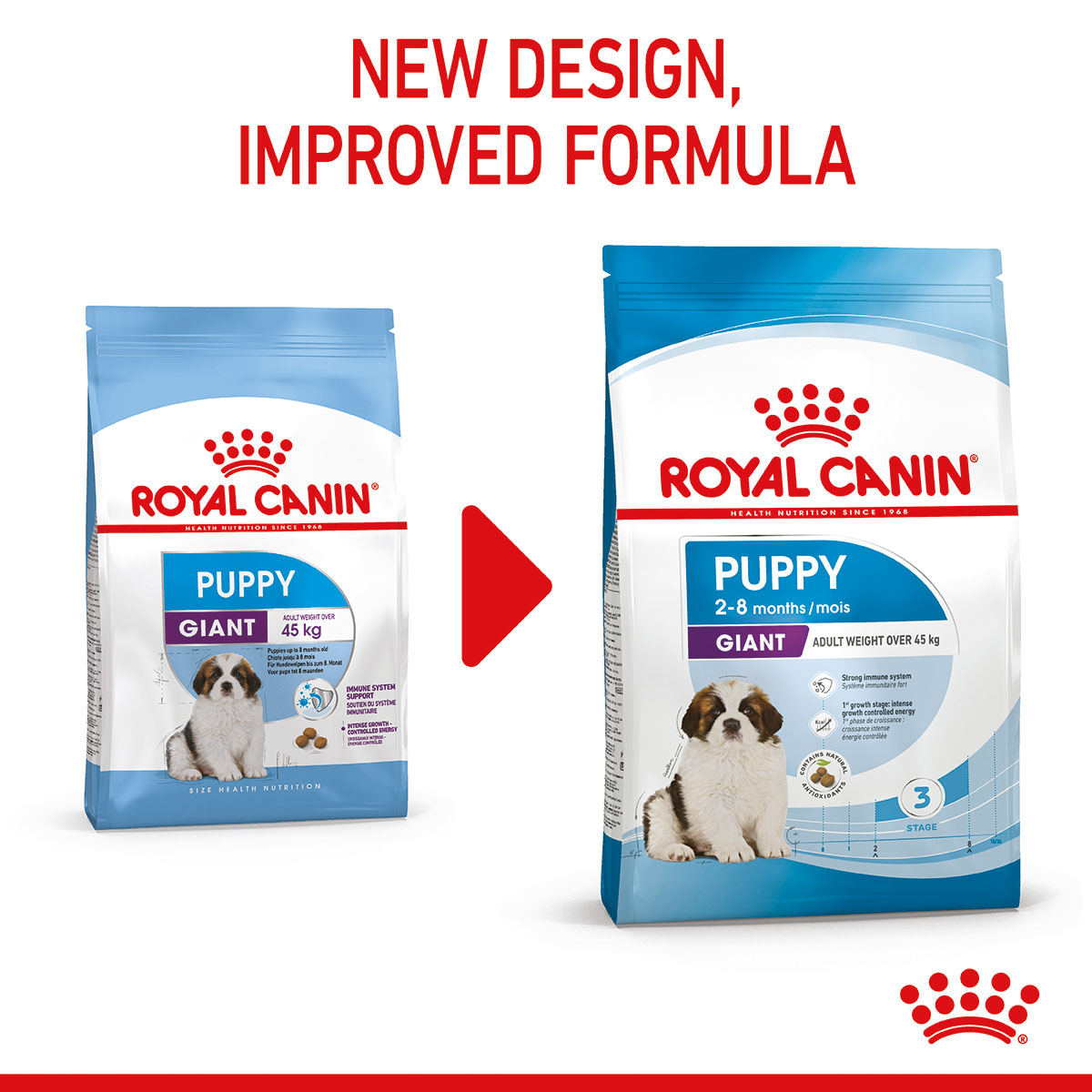 ROYAL CANIN GIANT Puppy Trockenfutter für Welpen sehr großer Rassen