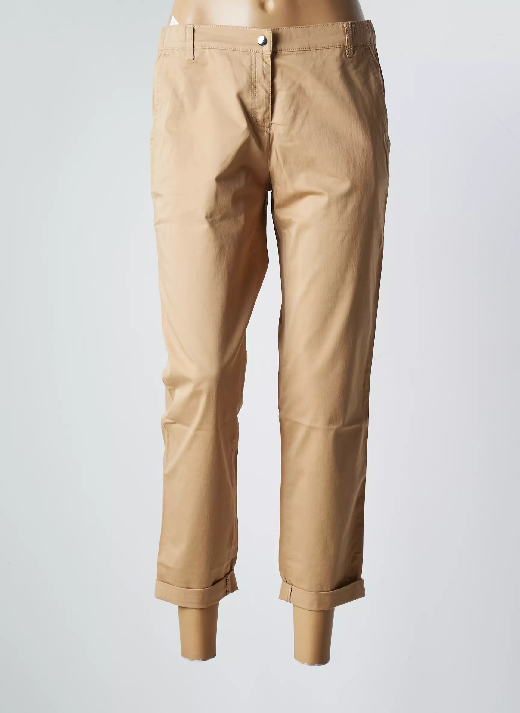 Brax Pantalon7 8 Femme couleur beige