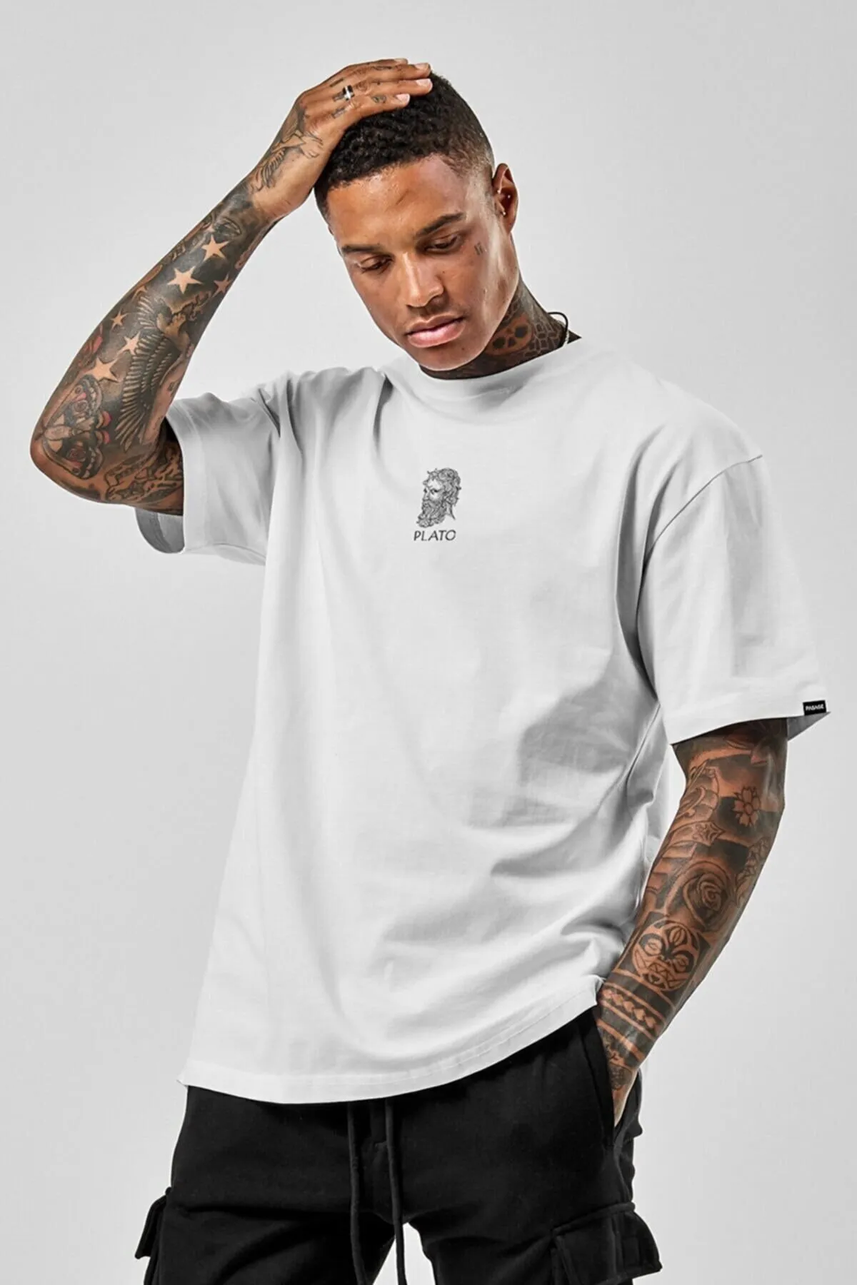 MOONBULL  T-Shirt - Weiß - Regular Fit