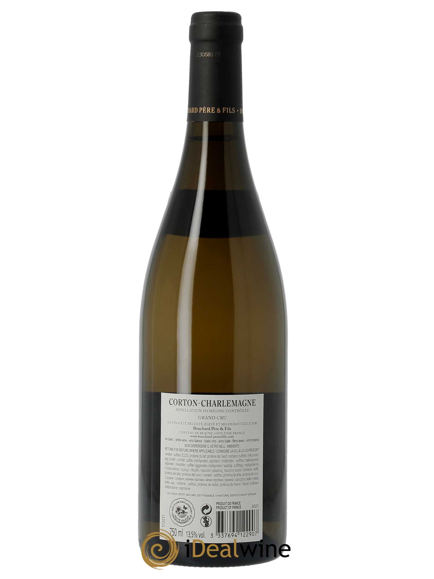 Corton-Charlemagne Bouchard Père & Fils (CBO à partir de 6 BTS) 2021 - Lot de 1 Bouteille