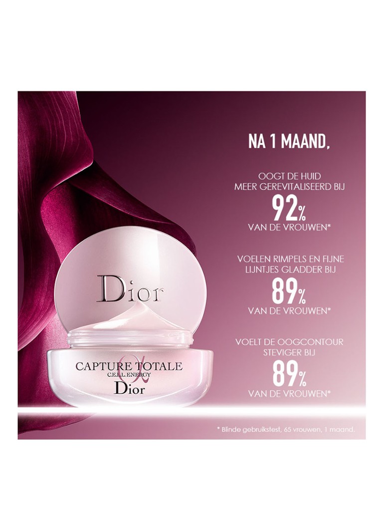 DIOR Capture Totale CELL Energy Firming & Wrinkle-correcting Eye Creme - ryppyjä ehkäisevä silmänympärysvoide