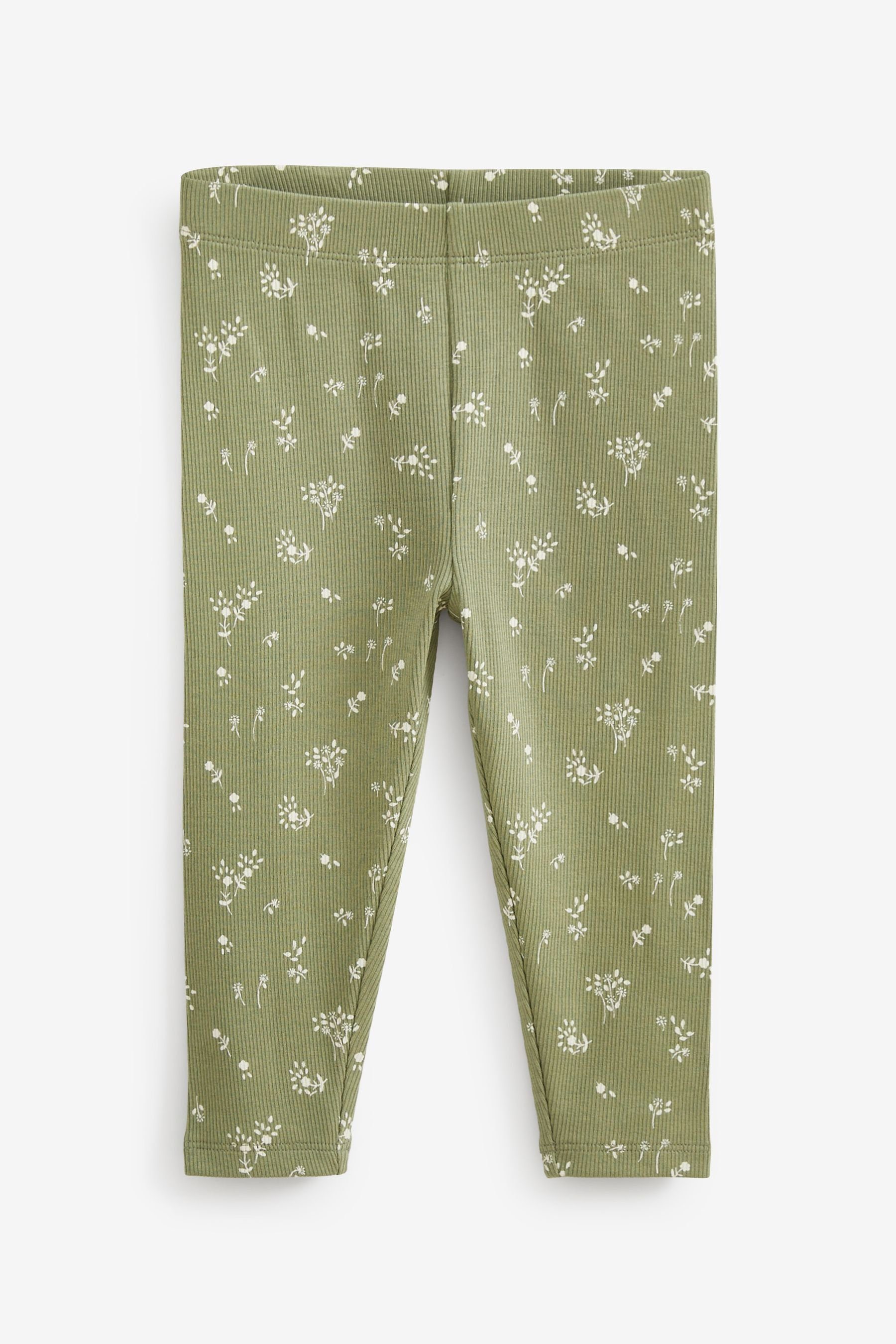 Next Leggings Gerippte Jersey-Leggings im 5er-Pack (5-tlg)