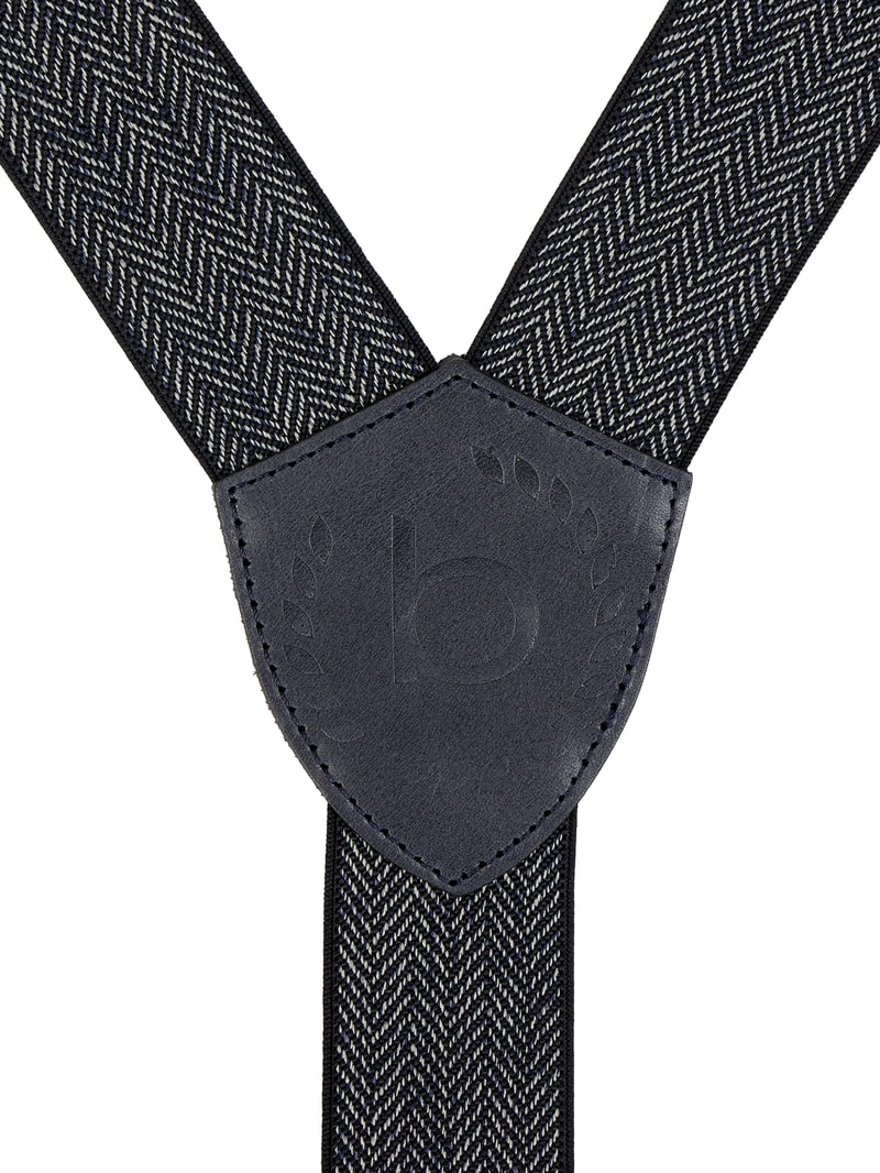 Hosenträger in Y-Form in blau