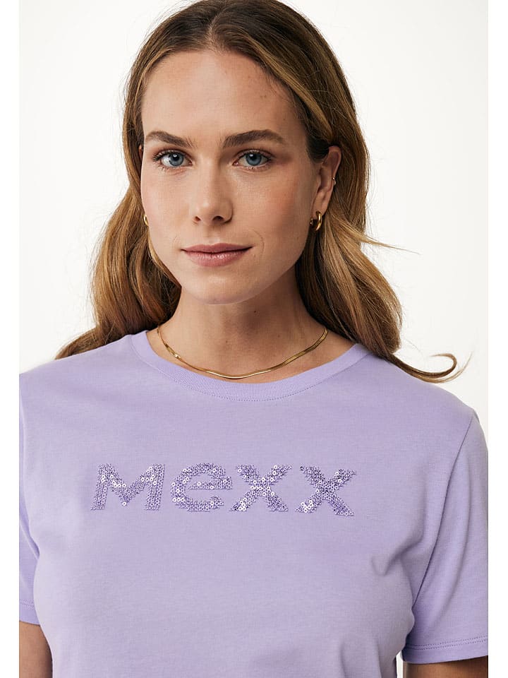 Mexx Shirt in Flieder günstig kaufen