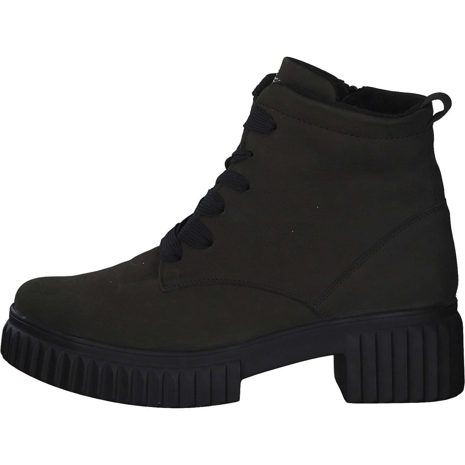 Waldläufer Nala 789802, Schnürstiefeletten, Damen, Grau (Schiefer)