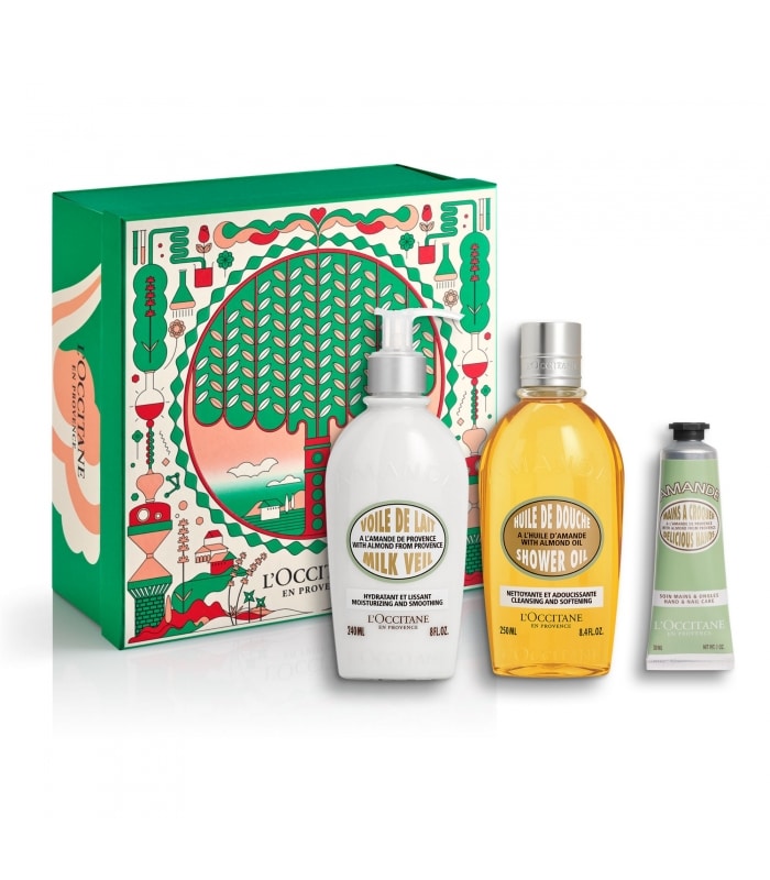 L'OCCITANE-COFFRET AMANDE NOËL 23-Coffret soin amande