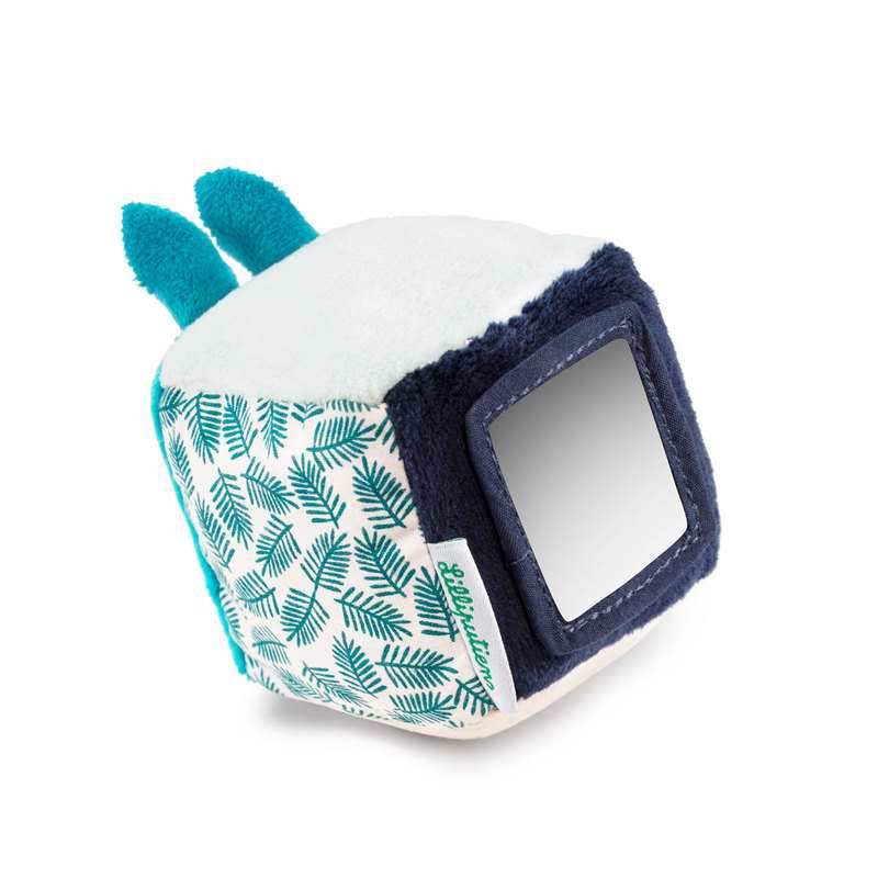 Set de 4 hochets jungle en tissu Lilliputiens
