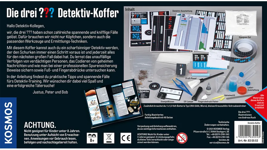 KOSMOS - Die drei ??? Detektiv-Koffer
