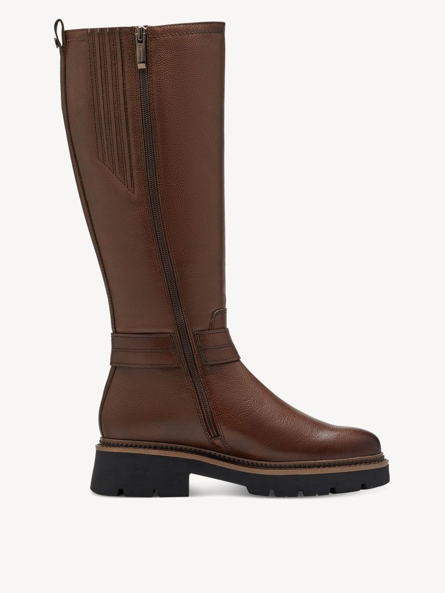 Bottes en cuir - marron