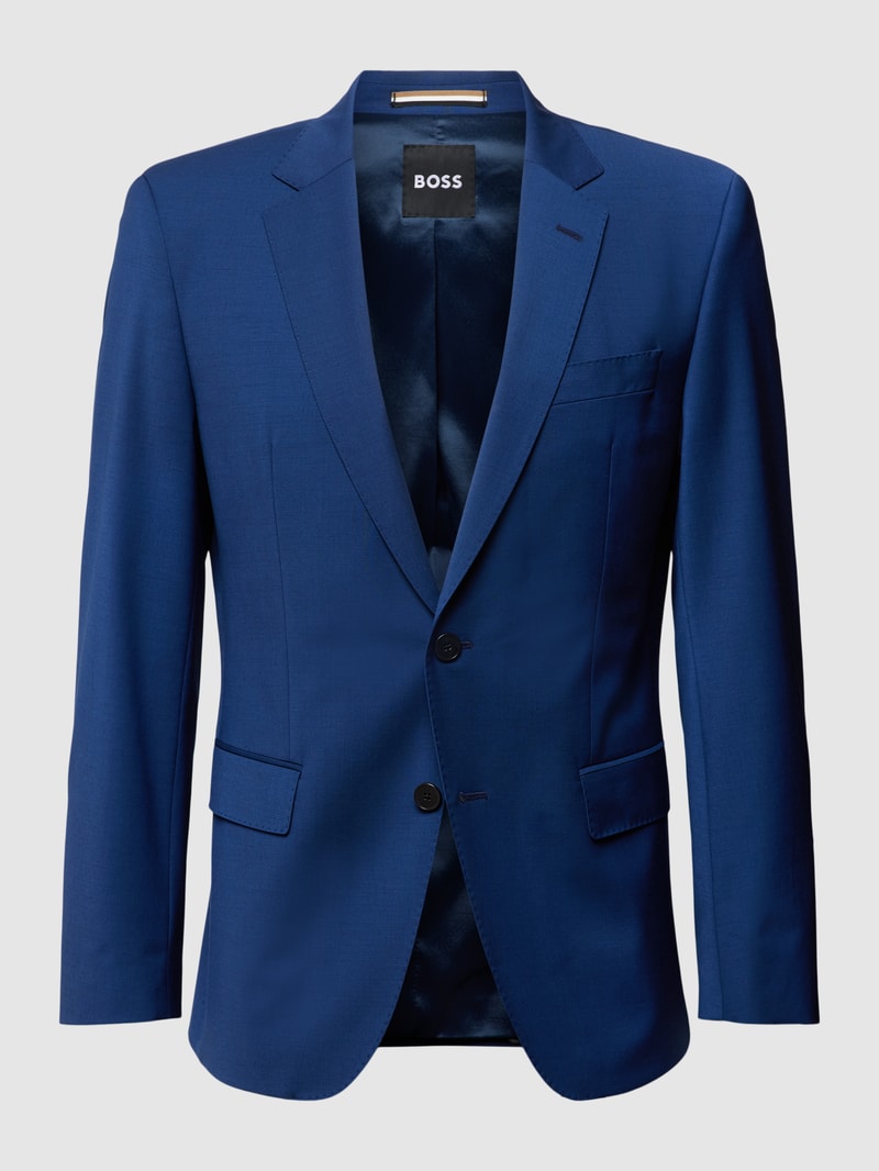 2-Knopf-Sakko mit Kissing Buttons Modell 'Huge' in royalblau