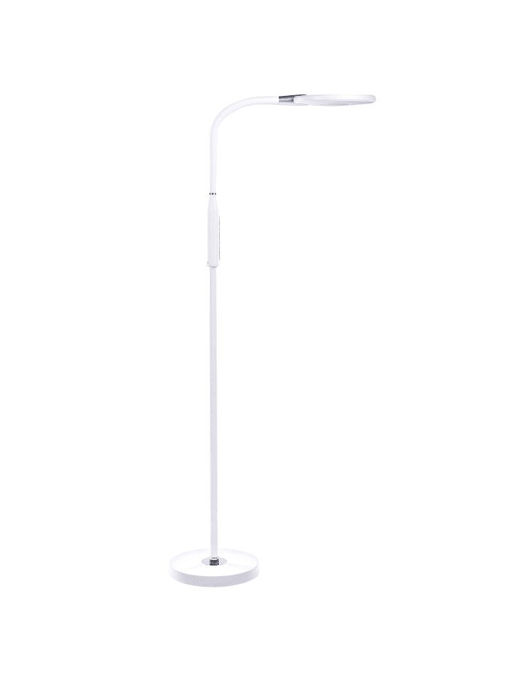 Beliani Stehleuchten CASSIOPEIA in Weiß - (W) 42 x (H) 148 x (L) 27 cm günstig kaufen onesize