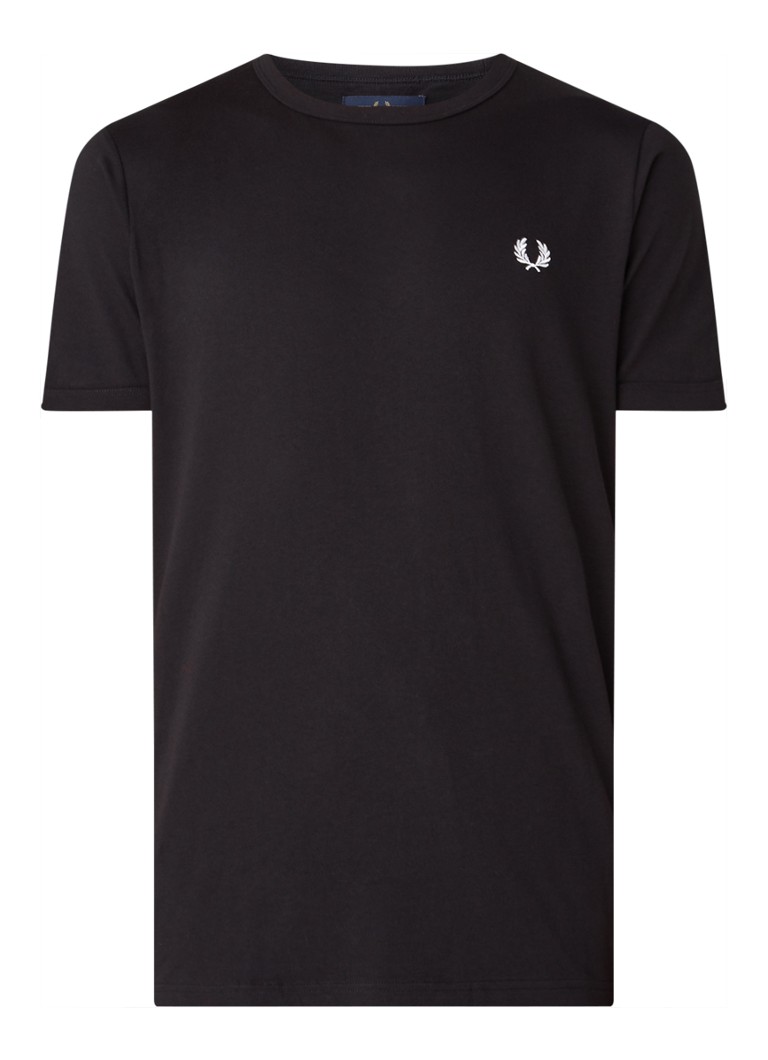 Fred Perry Ringer T-krekls ar apaļu kakla izgriezumu