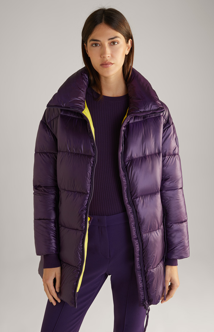 Steppjacke in Lila