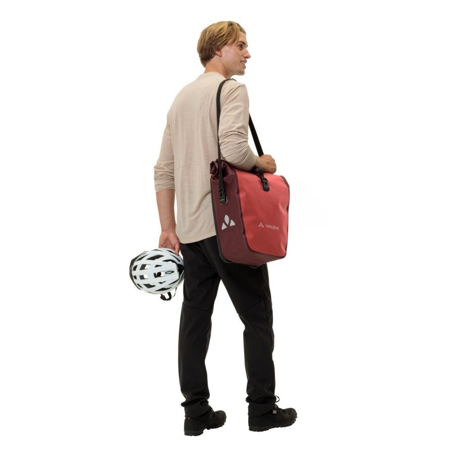 Aqua Back Fahrradtasche, recyceltes Hauptmaterial