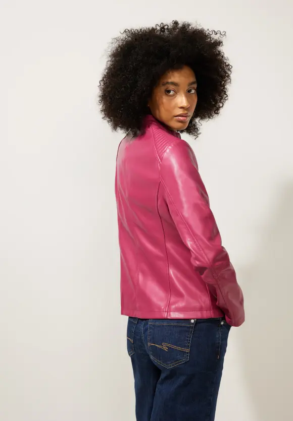Street One Jacke in Lederoptik