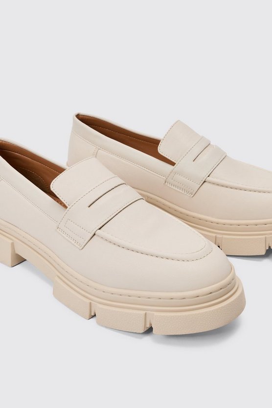 Loafers mit dicker Sohle