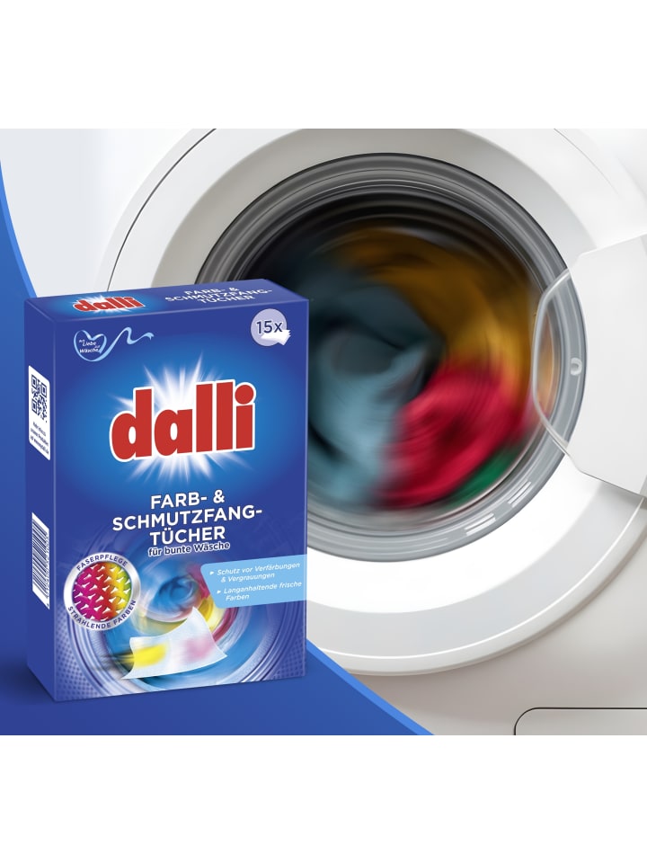 DALLI-WERKE Farb- & Schmutzfangtücher | Für alle Textilien | 15 Tücher günstig kaufen onesize