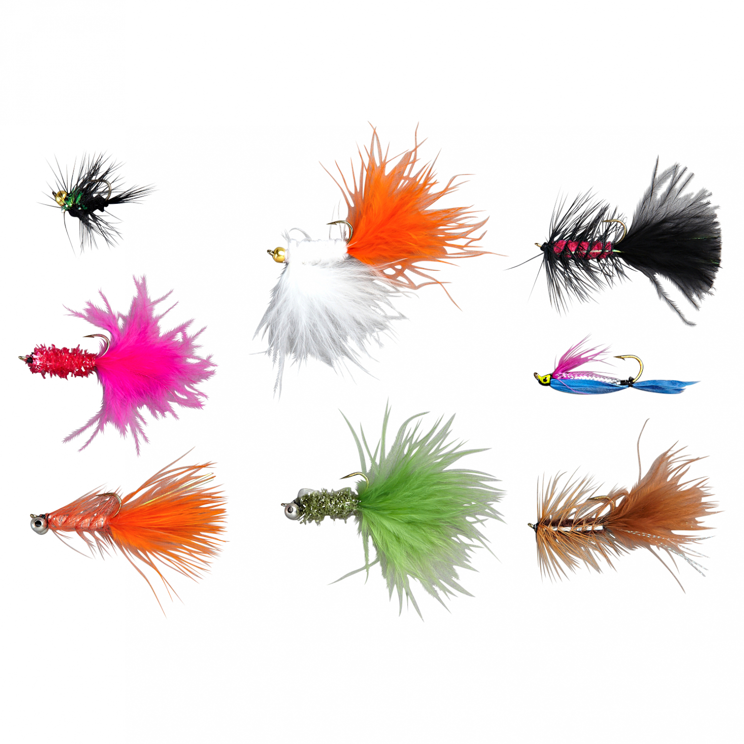 Balzer Streamer-Sortiment Regenbogenforellen