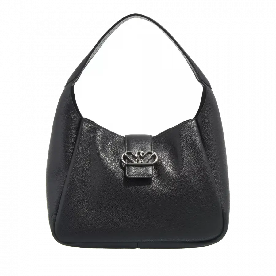Emporio Armani - Emporio Armani Shoulder Bags Leder Black - schwarz