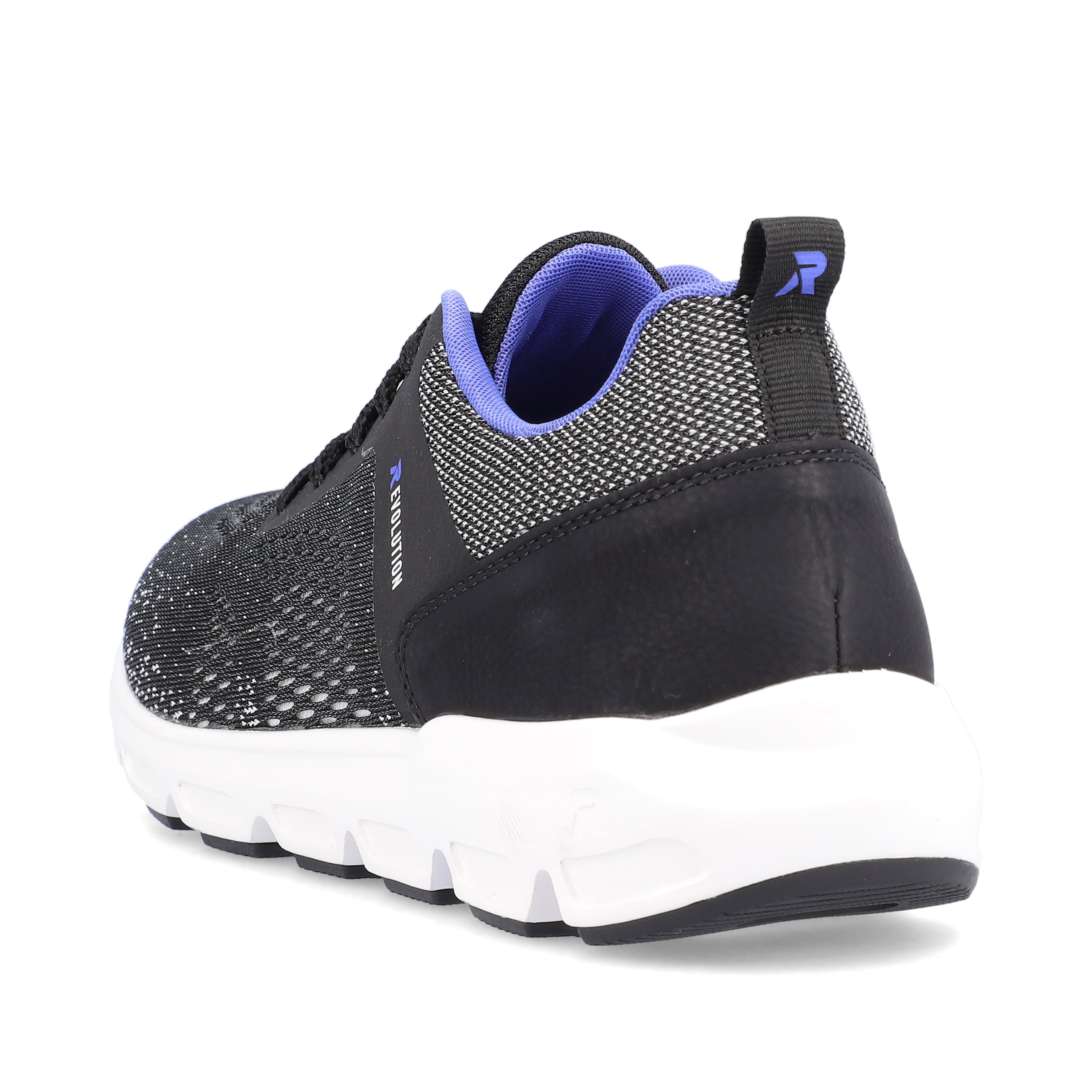 Rieker Damen Sneaker Low steel black