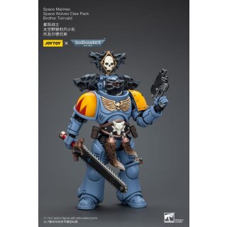 Warhammer 40k Actionfigur 1/18 Space Marines Space Wolves Claw Pack Brother Torrvald 12 cm