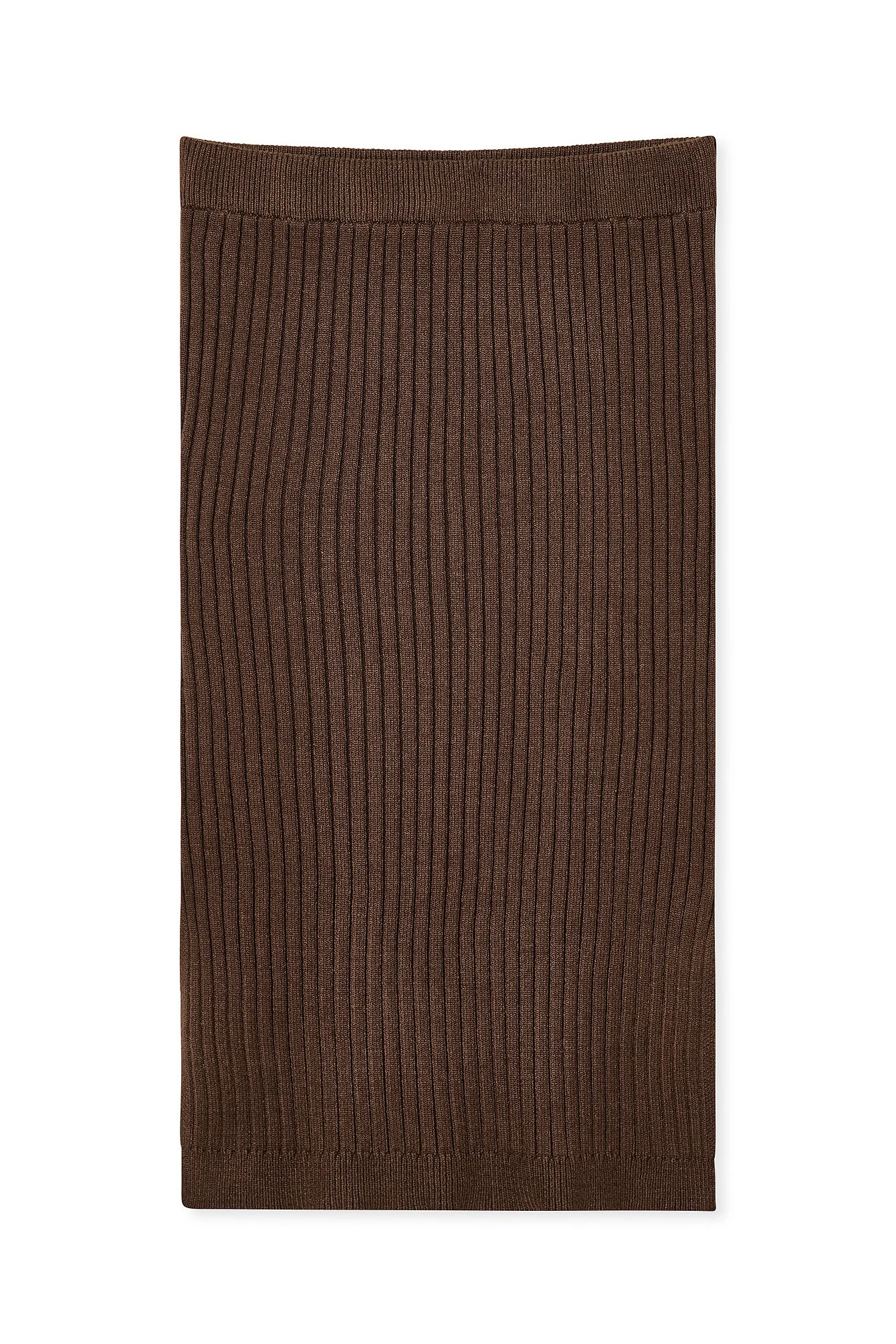 Gerippter Strickrock